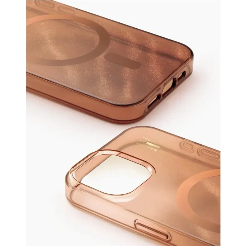 Ideal of Sweden iPhone 16 Pro Max dėklas Glitter Glow, Mocha Mousse, 2 nuotrauka