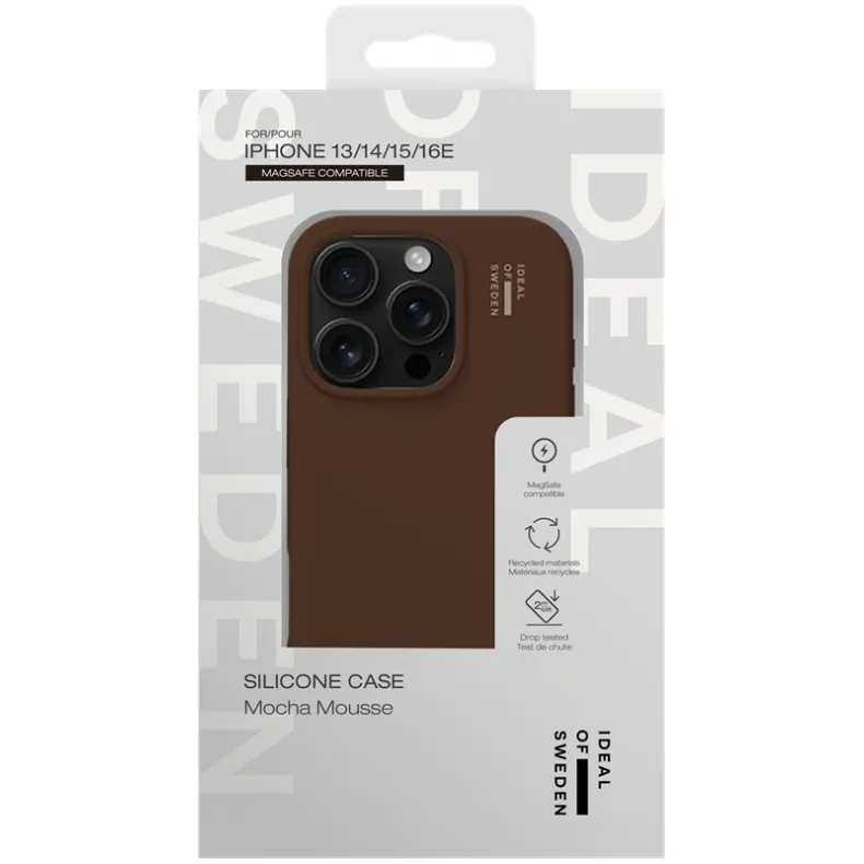 Ideal of Sweden iPhone 13 14 15 16e MagSafe silikoninis dėklas, Mocha Mousse, 5 nuotrauka