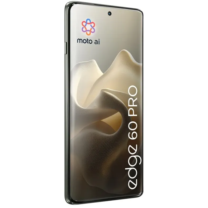 Motorola  Edge 60 Pro 5G 512GB, ismanusis telefonas, pilkas, 3 nuotrauka