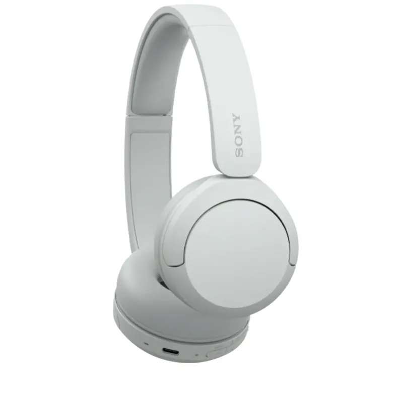 Sony WH-CH520 belaidės ausinės, baltos spalvos, 2 nuotrauka