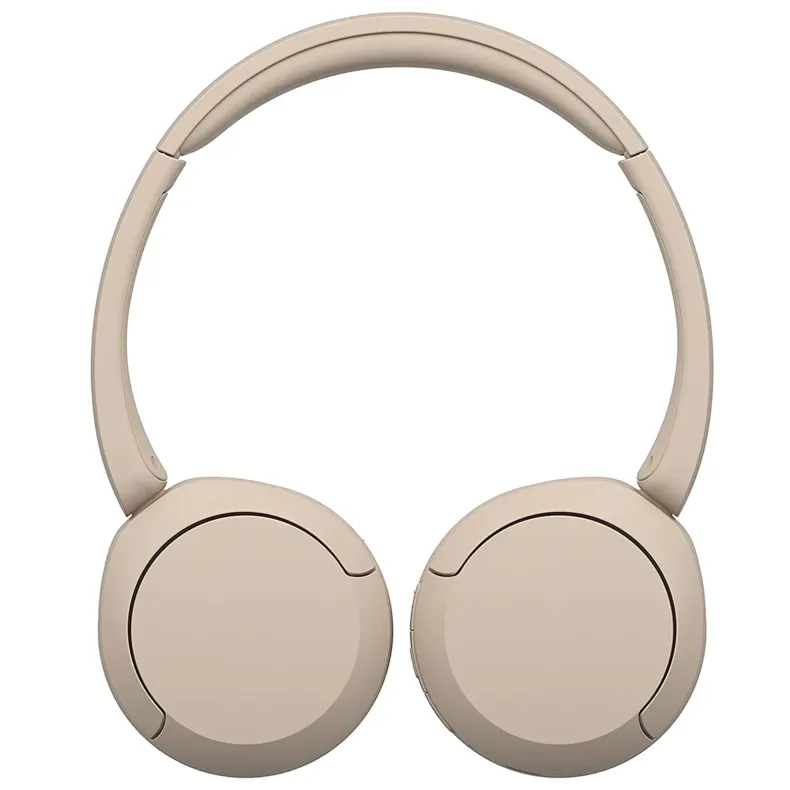 Sony WH-CH520 belaidės ausinės, kreminės spalvos(beige), iš šono