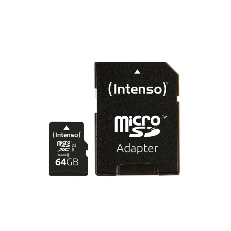 Intenso MicroSDXC Premium atminties kortelė 64GB,1 nuotrauka