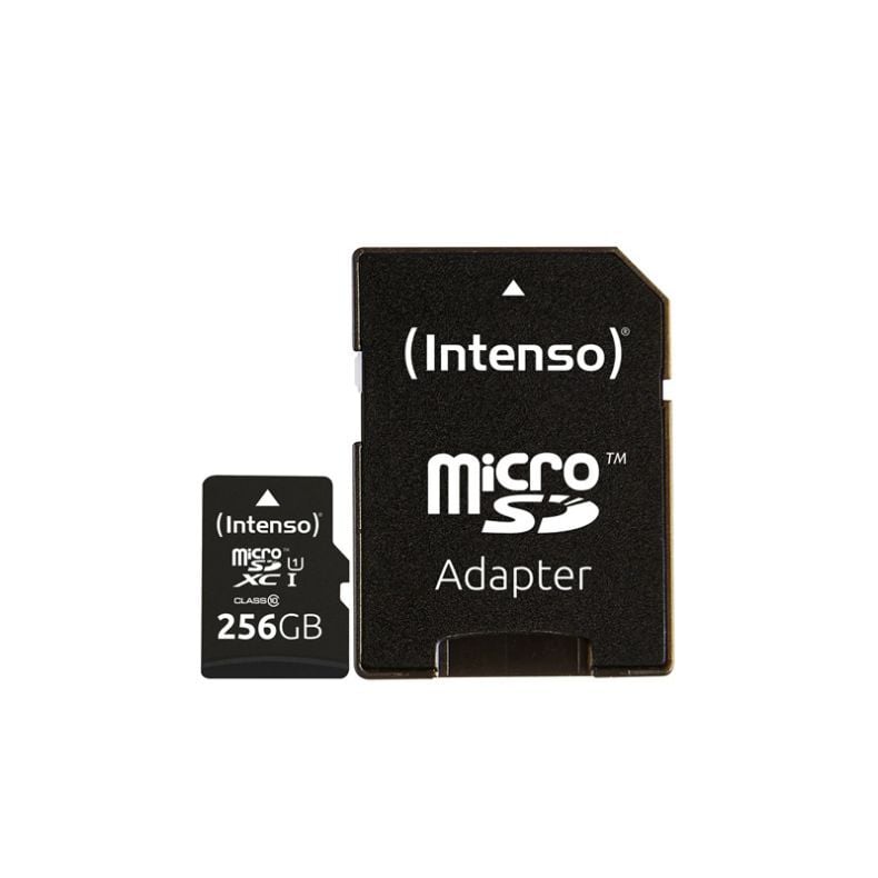 Intenso MicroSDXC Premium atminties kortelė 256GB,1 nuotrauka