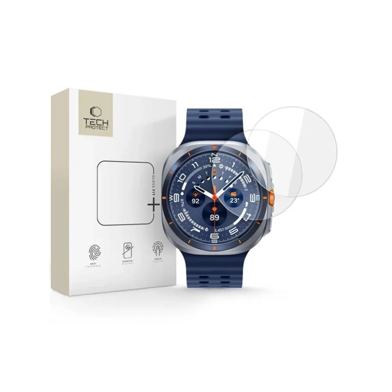 Techprotect Samsung Galaxy Watch Ultra stikliukas, skaidri, 1 nuotrauka