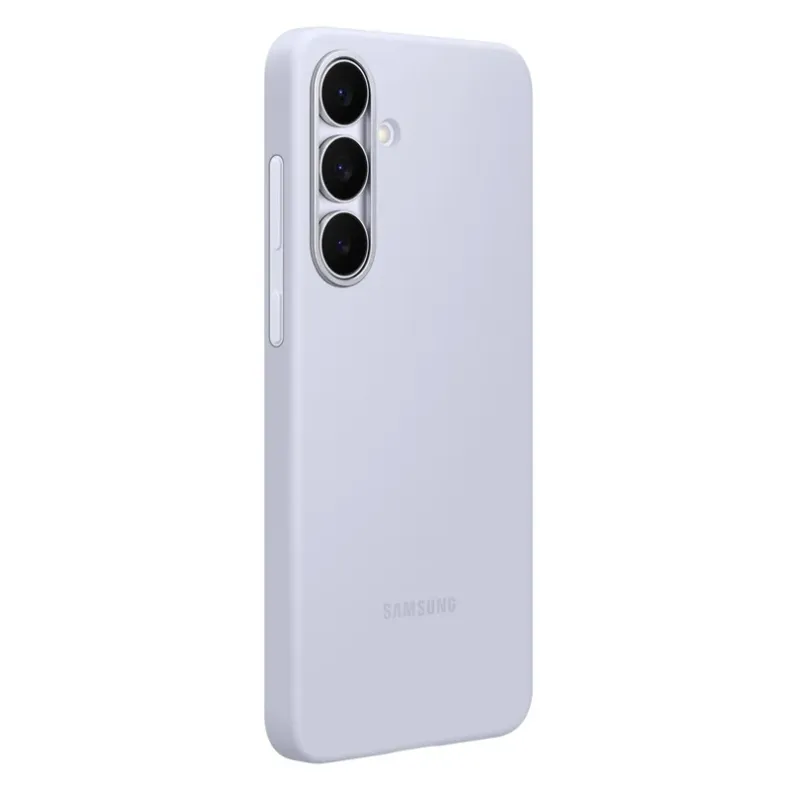 Smsung Galaxy S25 Fe silikoninis dėklas, šviesiai mėlynas, 3 nuotrauka