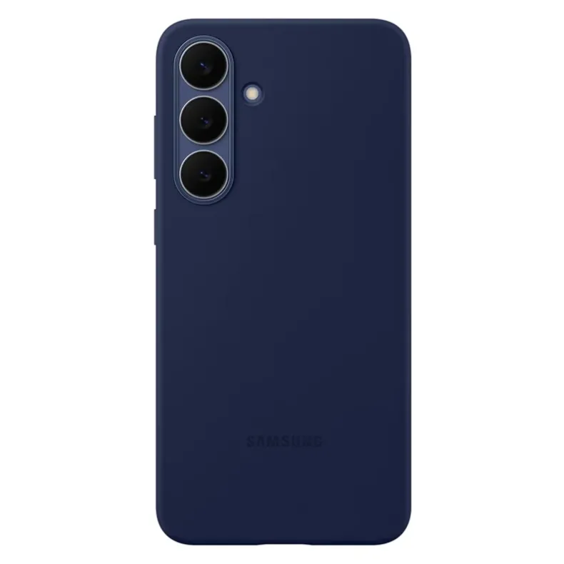 Smsung Galaxy S25 Fe silikoninis dėklas, tamsiai mėlynas, 1 nuotrauka