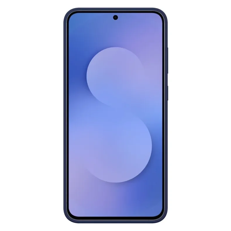 Smsung Galaxy S25 Fe silikoninis dėklas, tamsiai mėlynas, 2 nuotrauka