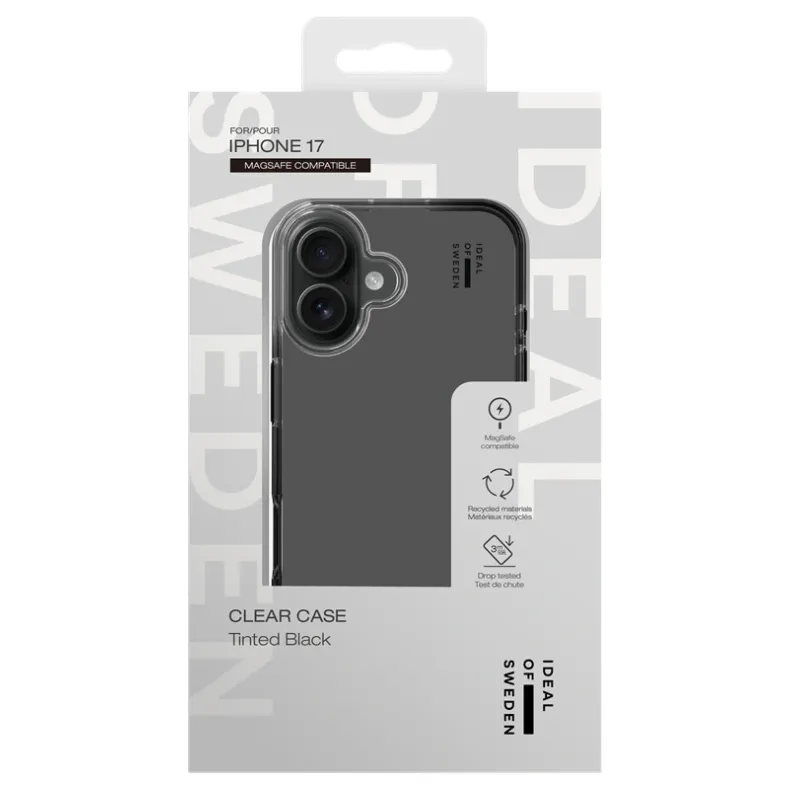 Ideal of Sweden iPhone 17 MagSafe Clear dėklas, tinted black, 4 nuotrauka
