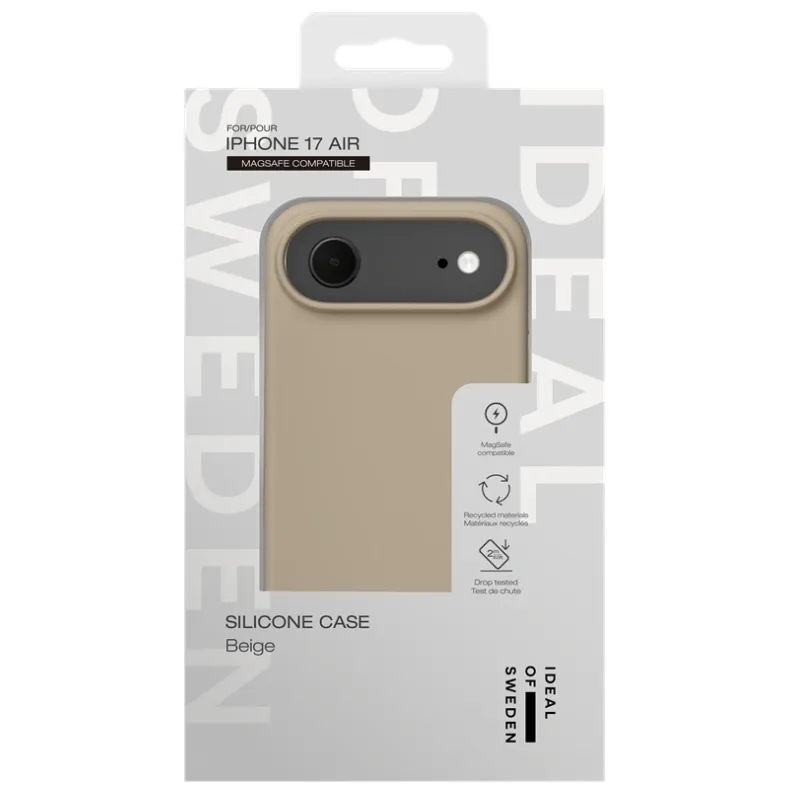 Ideal of Sweden iPhone 17 Air MagSafe silikoninis dėklas, beige, 5 nuotrauka