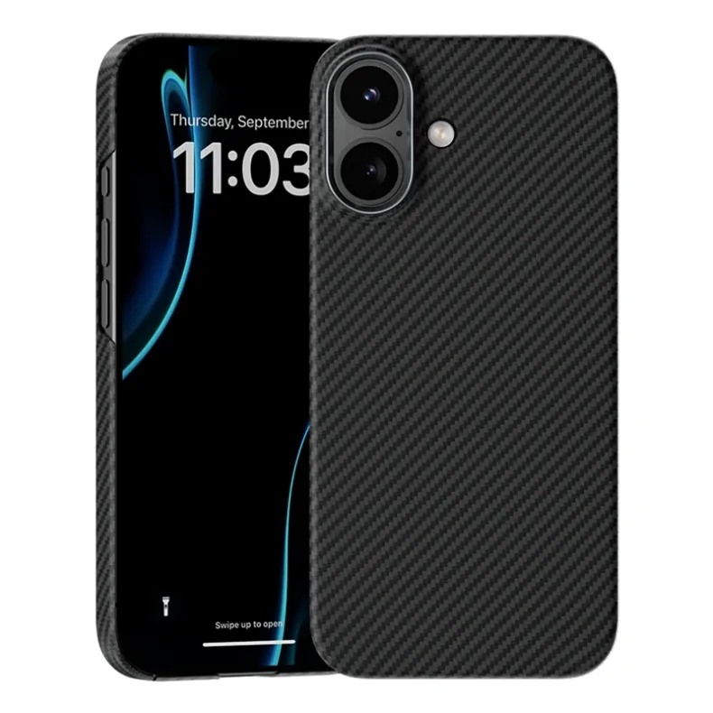 Benks iPhone 17 Armor Air Kevlar dėklas, juoda, 2 nuotrauka