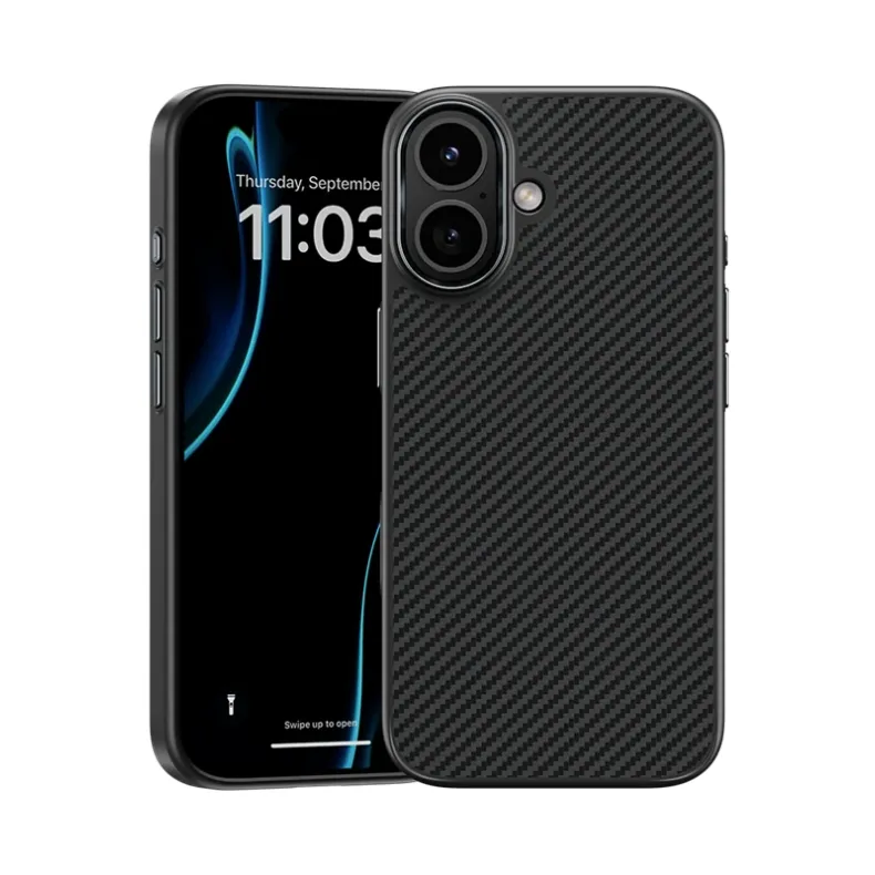  Benks iPhone 17 Armor Pro Kevlar dėklas, juoda, 1 nuotrauka