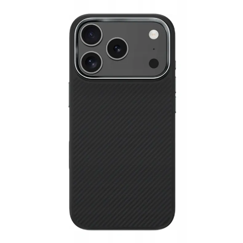 Benks iPhone 17 Pro Max Armor Pro Kevlar dėklas, juoda, 1 nuotrauka