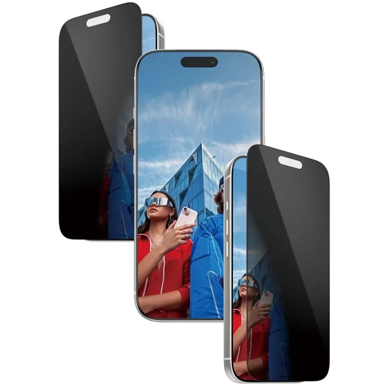 Panzerglass iPhone 17 Air privacy stikliukas, skaidri, 2 nuotrauka
