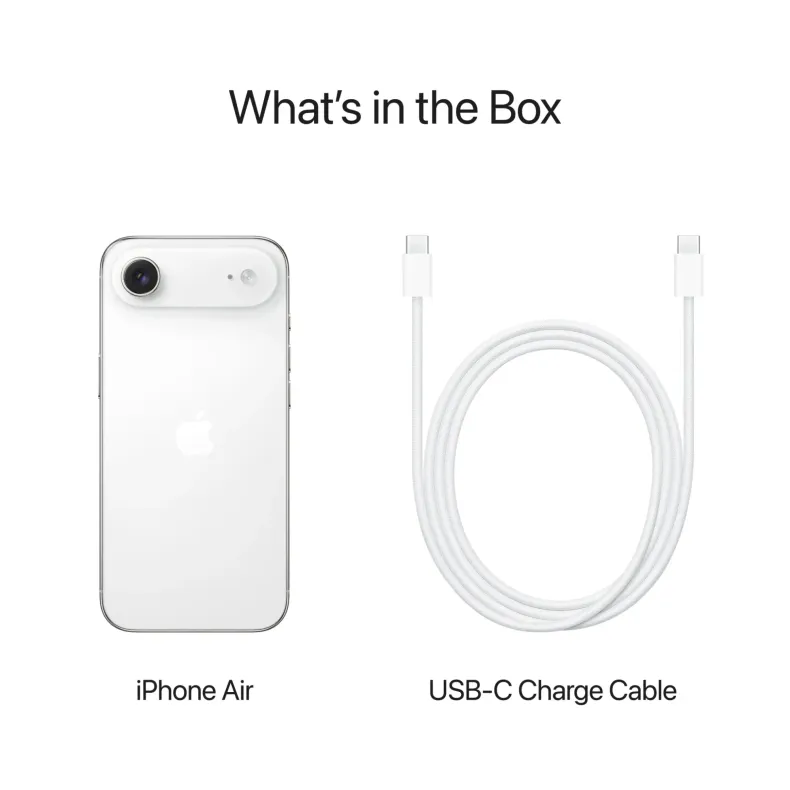 iPhone 17 Air 512GB, balta, 8 nuotrauka