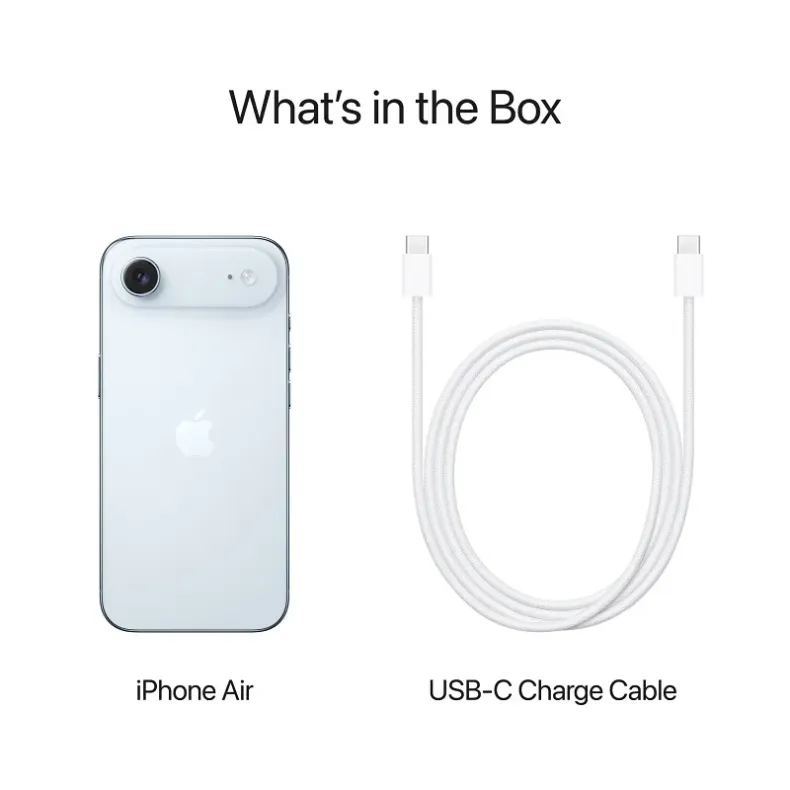 iPhone 17 Air 512GB, mėlyna, 8 nuotrauka