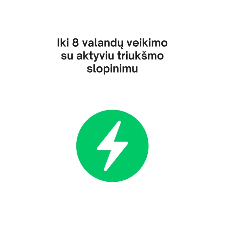 Apple AirPods Pro 3 ausinės - ilgas baterijos veikimas