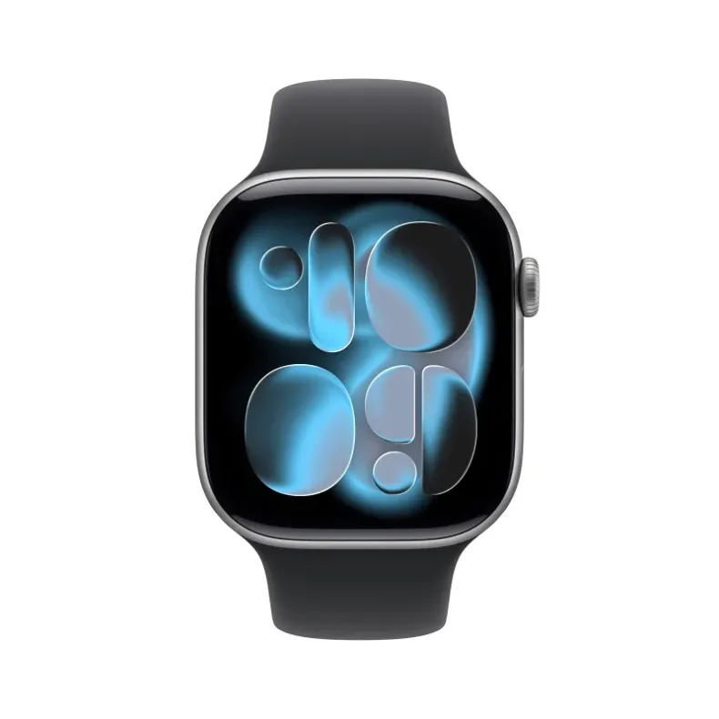 Apple Watch 11 GPS 46mm Gray Aluminium Case with Sport Band M/L, 2 nuotrauka