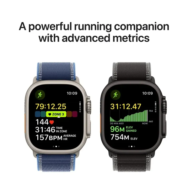 Apple Watch Ultra 3 esim, naturalaus titano, 4 nuotrauka