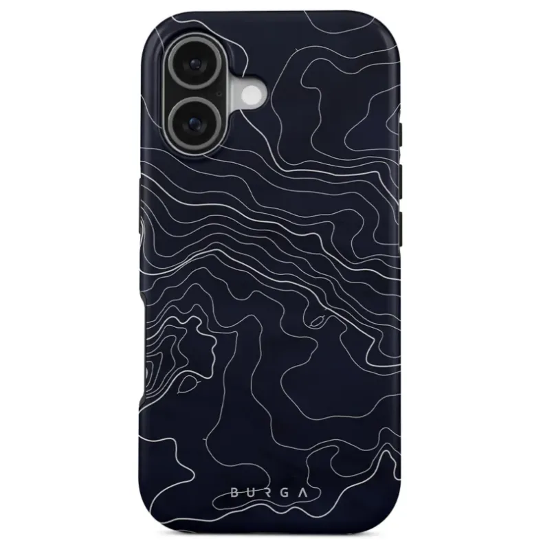 Burga Drifting Shores - Line Art iPhone 17 Case apsauginis dėklas
