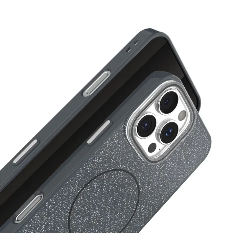 Smart iPhone 17 Glitter MagSafe dėklas, nuotrauka 2