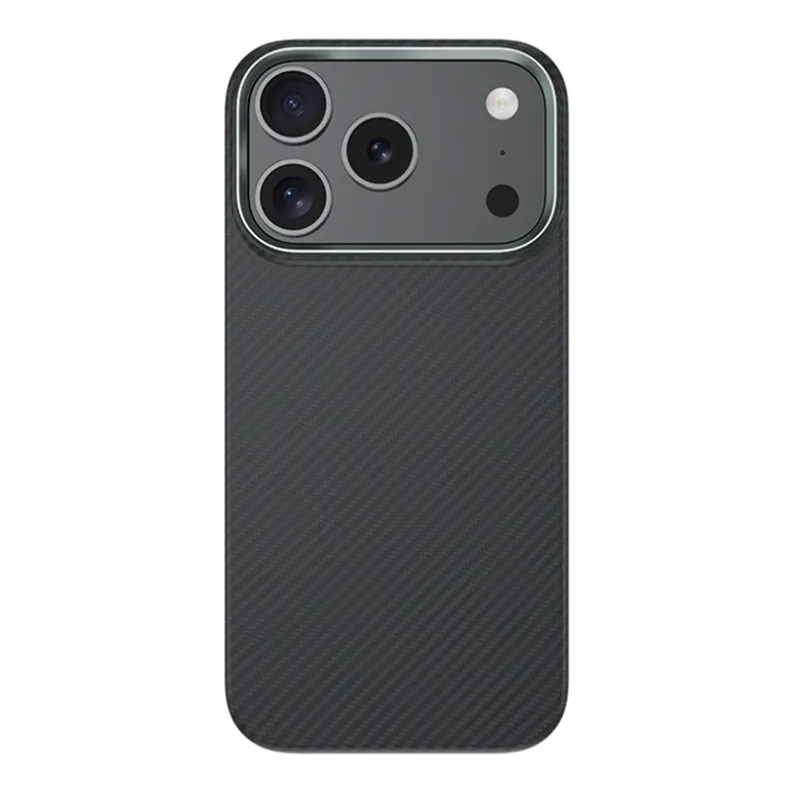 Benks iPhone 17 Pro Max Armor Air Kevlar dėklas, juoda, 1 nuotrauka