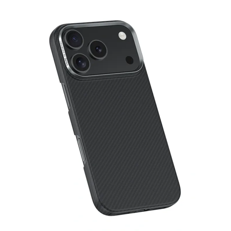 Benks iPhone 17 Pro Max Armor Air Kevlar dėklas, juoda, 2 nuotrauka