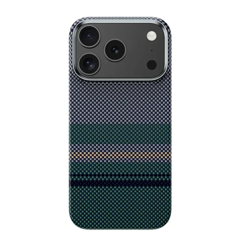 Benks iPhone 17 Pro Max Armor Air Aurora Kevlar dėklas,1 nuotrauka