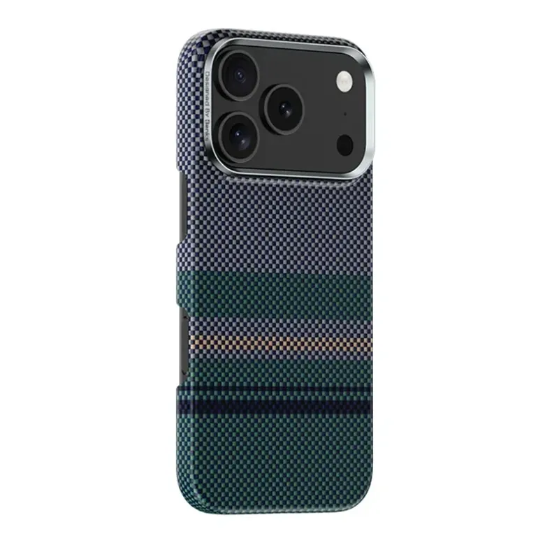 Benks iPhone 17 Pro Max Armor Air Aurora Kevlar dėklas,3 nuotrauka