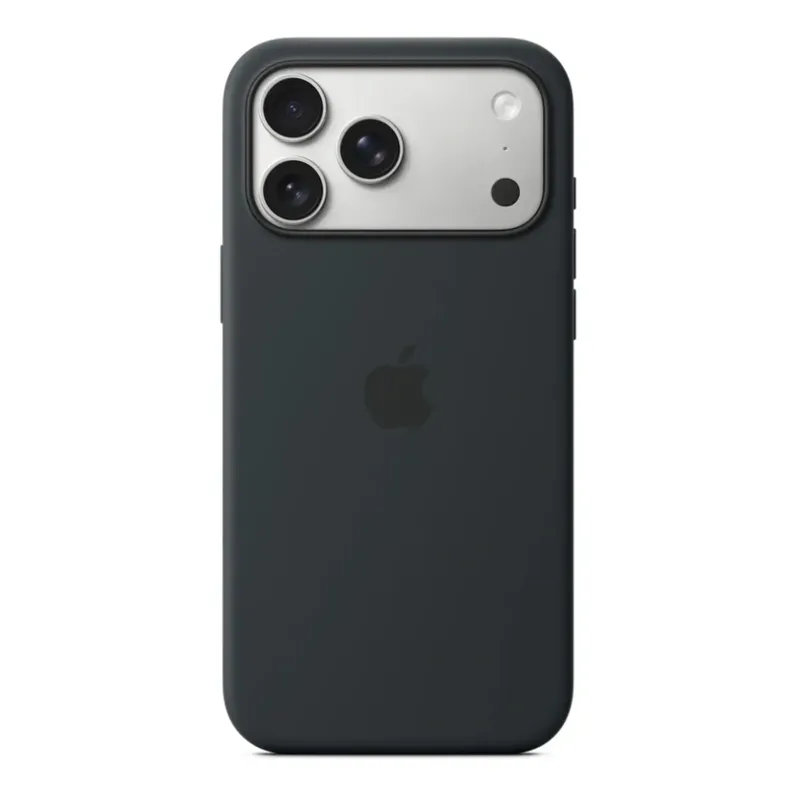  Apple iPhone 17 Pro Max silikoninis dėklas su MagSafe, juoda, 3 nuotrauka