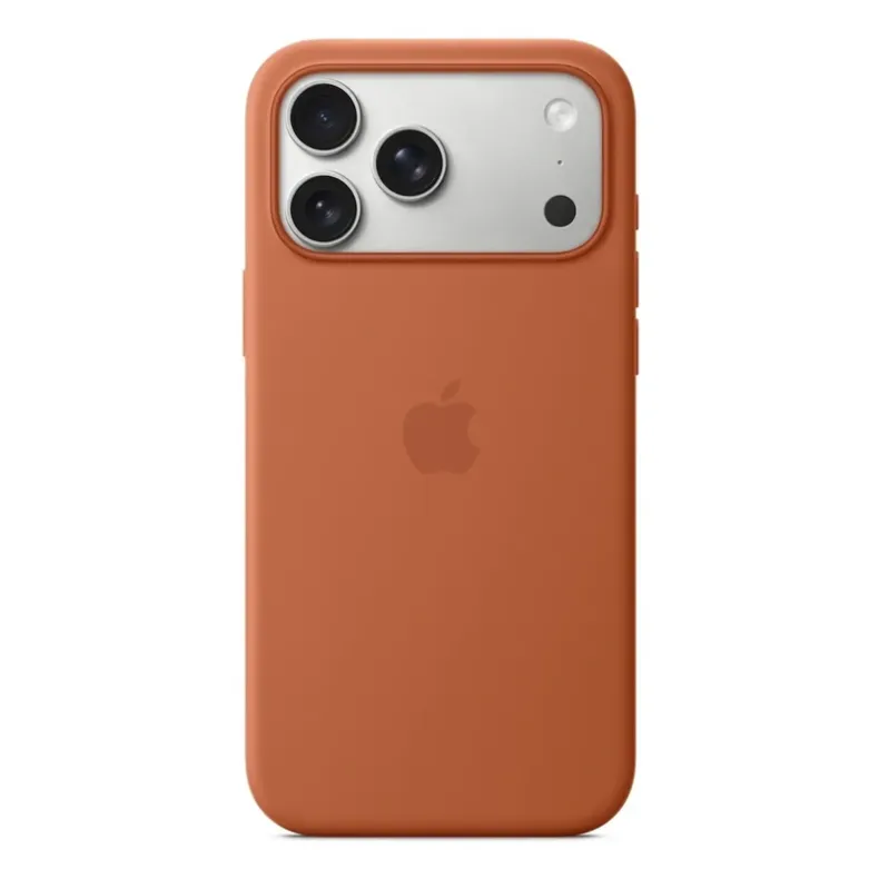 Apple iPhone 17 Pro Max silikoninis dėklas su MagSafe, Terakota, 2 nuotrauka