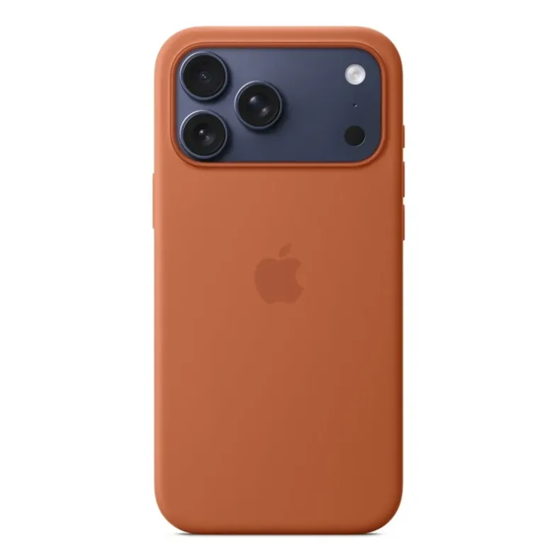 Apple iPhone 17 Pro Max silikoninis dėklas su MagSafe, Terakota, 3 nuotrauka
