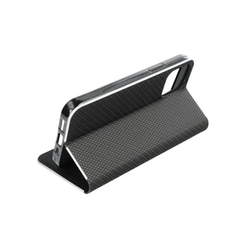 Smart Xiaomi Redmi 15C Luna Book Carbon dėklas,3 nuotrauka