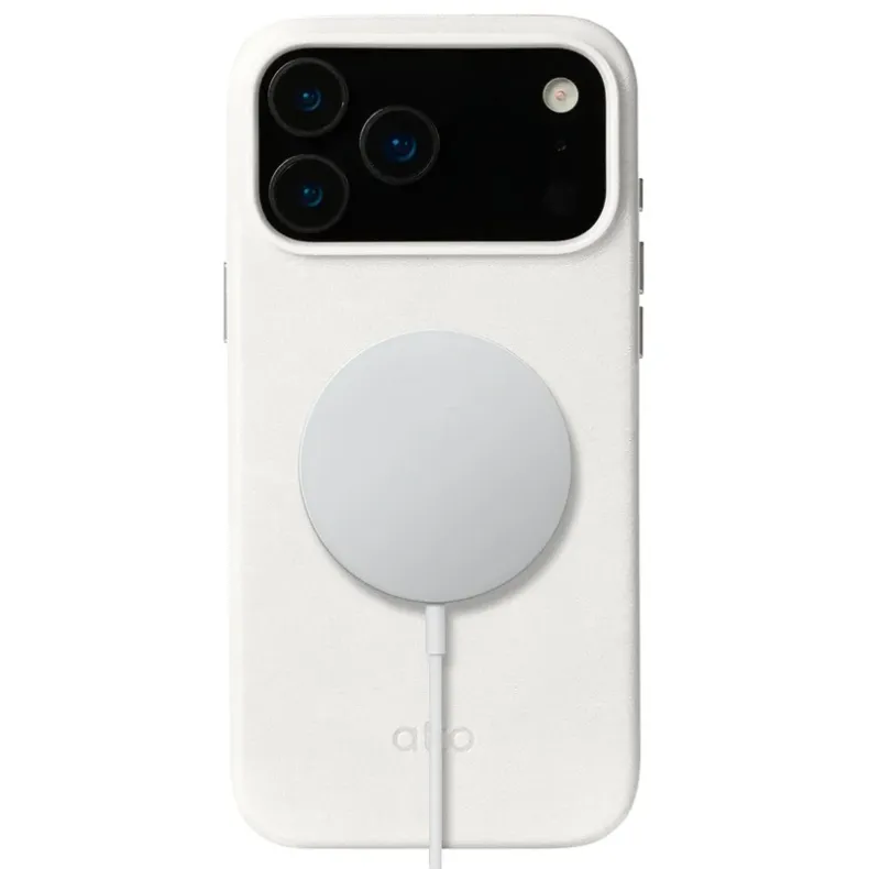 Alto iPhone 17 Pro Max odinis dėklas, baltas, 2 nuotrauka