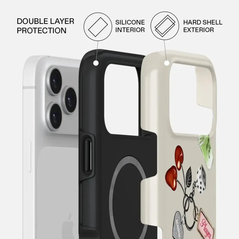 Burga iPhone 17 Pro Tough Magsafe dėklas - It Girl, nuotrauka 3