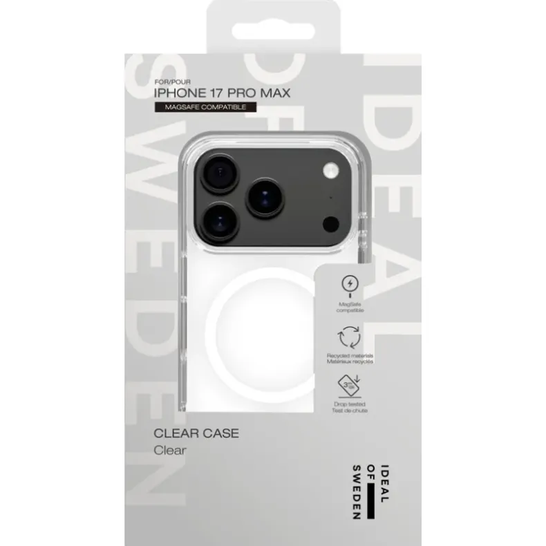 Ideal of Sweden iPhone 17 Pro Max MagSafe Clear dėklas,4 nuotrauka