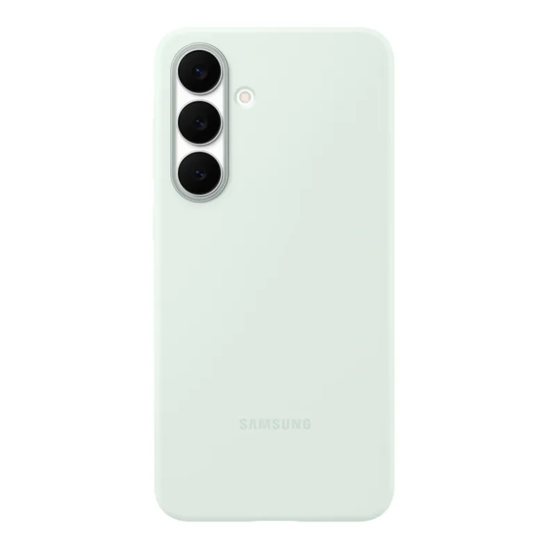 Samsung Galaxy S25 FE silikoninis dėklas, mėtų, 1 nuotrauka