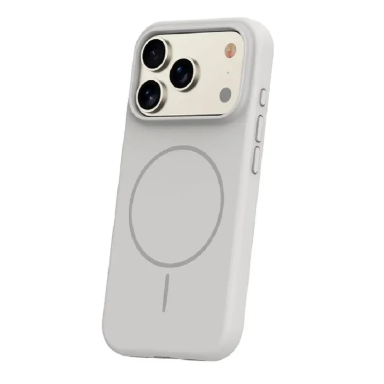 Smart iPhone 17 Pro Max silikoninis MagSafe dėklas,1 nuotrauka