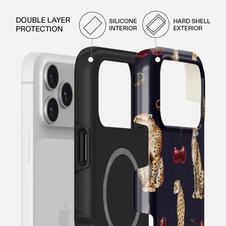 Burga iPhone 17 Pro Tough Magsafe dėklas - Cougar, nuotrauka 3