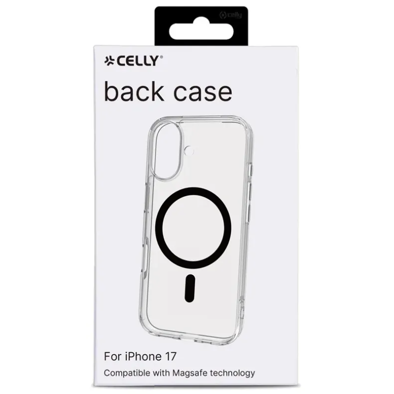 Celly iPhone 17 skaidrus dėkas su MagSafe, 1 nuotrauka