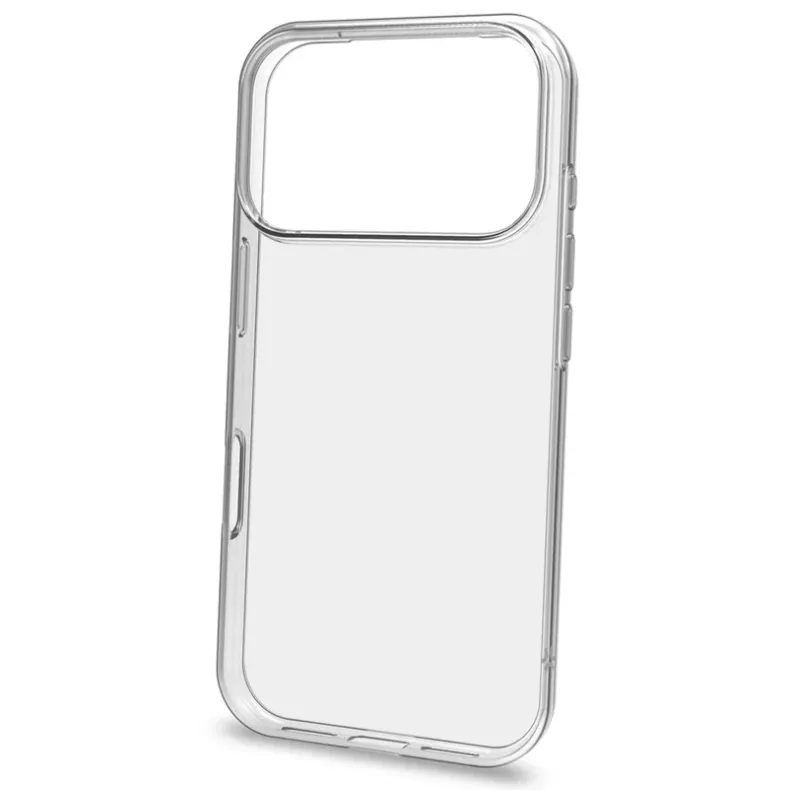 Celly iPhone 17 Pro skaidrus silikoninis dėklas, 2 nuotrauka
