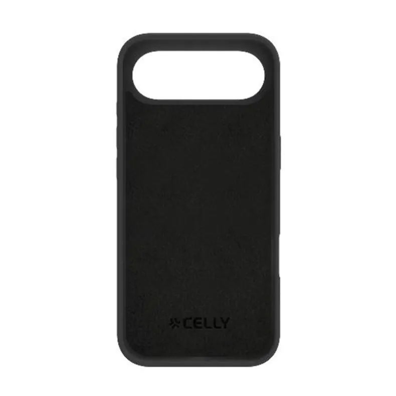 Celly iPhone Air Cromo silikoninis dėklas, juoda, 3 nuotrauka