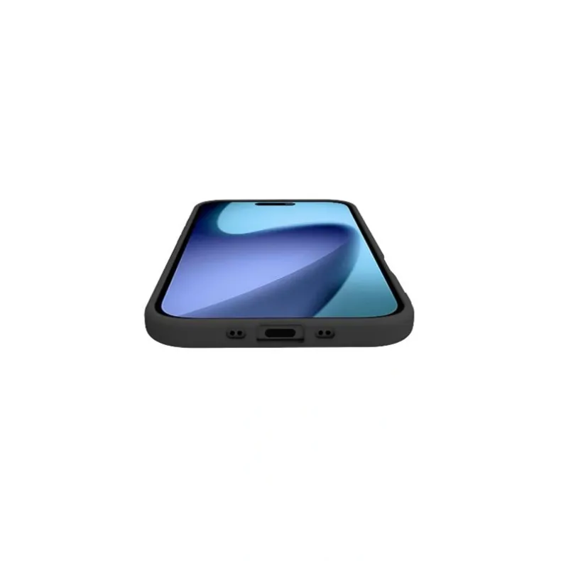  Celly iPhone Air Cromo silikoninis dėklas, juoda, 4 nuotrauka