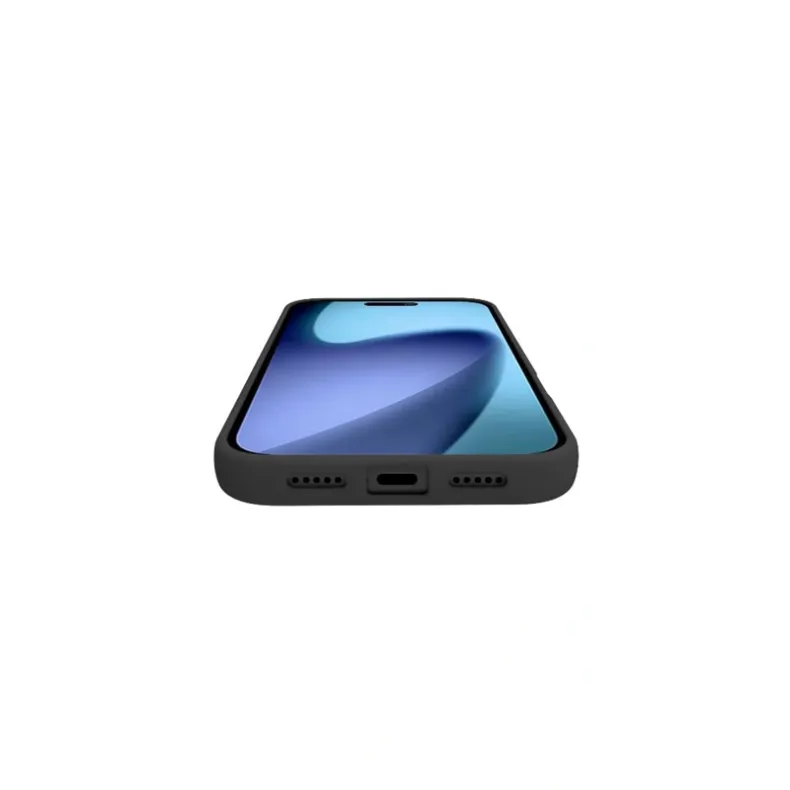Celly iPhone 17 Pro Cromo silikoninis dėklas, juoda, 4 nuotrauka