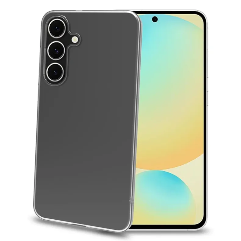 Celly Samsung Galaxy S25 FE skaidrus silikoninis dėklas, skaidri, 3 nuotrauka