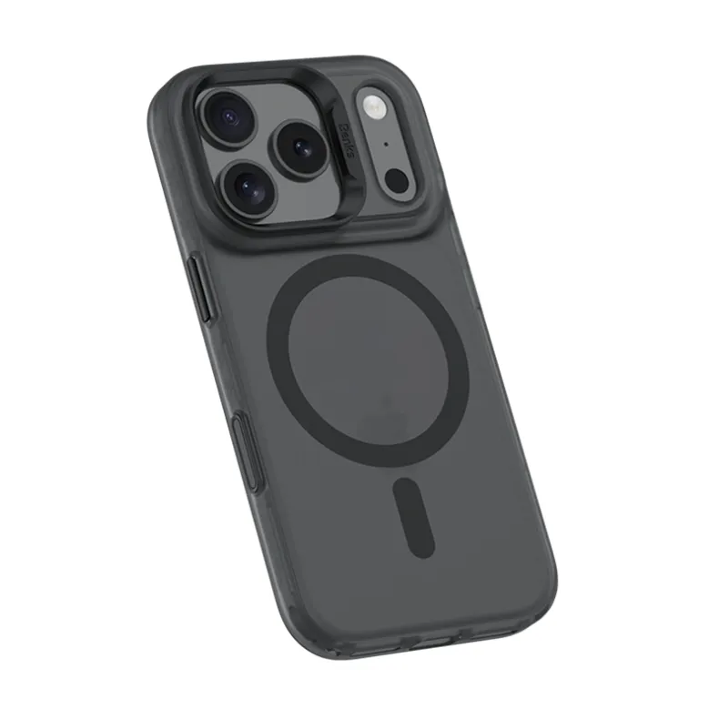 Benks iPhone 17 Pro Lucid Armor dėklas, juoda, 2 nuotrauka