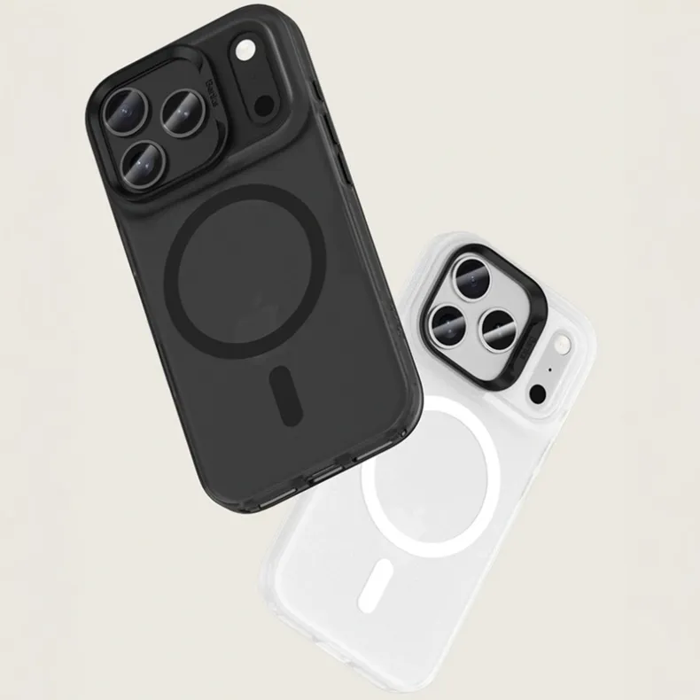 Benks iPhone 17 Pro Lucid Armor dėklas, juoda, 3 nuotrauka