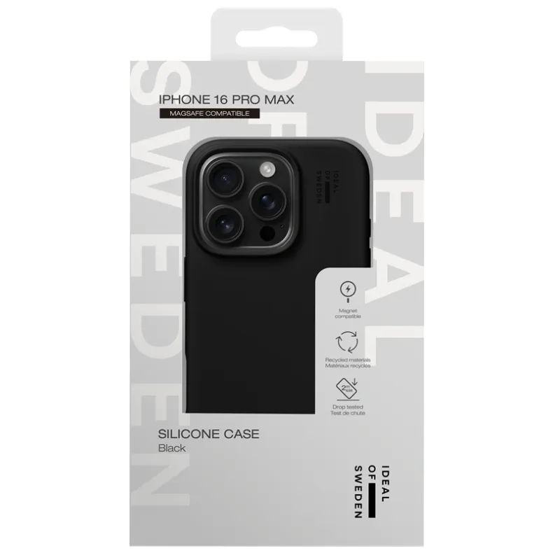 Ideal of Sweden iPhone 16 Pro Max MagSafe silikoninis dėklas, black, 5 nuotrauka