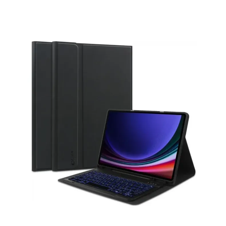 Techprotect Samsung Galaxy Tab S9S9 FES10 FES10 Lite dėklas+klaviatūra,1 nuotrauka