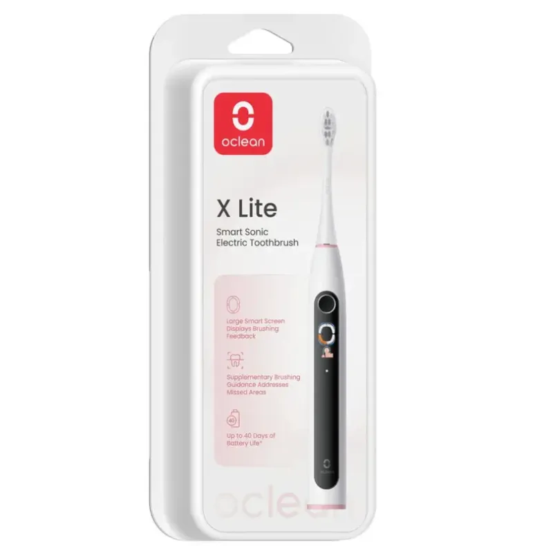 Oclean Electric Toothbrush X Lite grey, dėžutė
