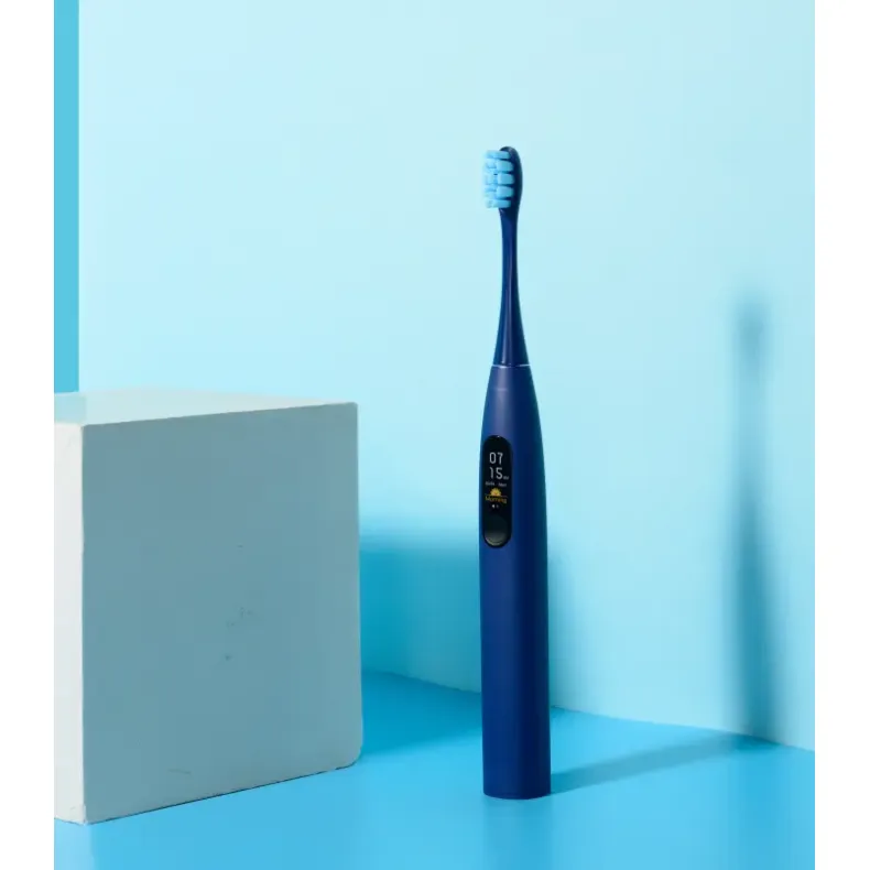 Oclean Electric Toothbrush X Pro mėlynas, iš šono